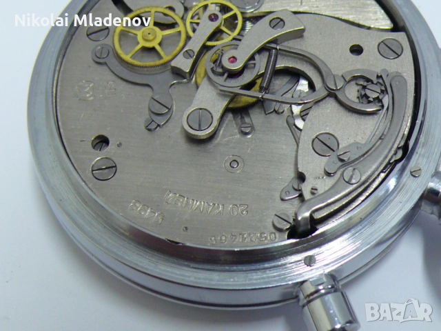 Съветски Секундомер/хронометър Слава, работещ, снимка 14 - Джобни - 53066998