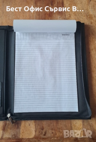 папка луксозна за документи естествена кожа с цип Марксман Marksman A4, снимка 7 - Ученически пособия, канцеларски материали - 52788901