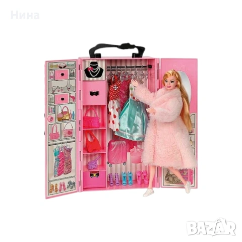 Кукла ALISA с модерни дрехи и гардероб