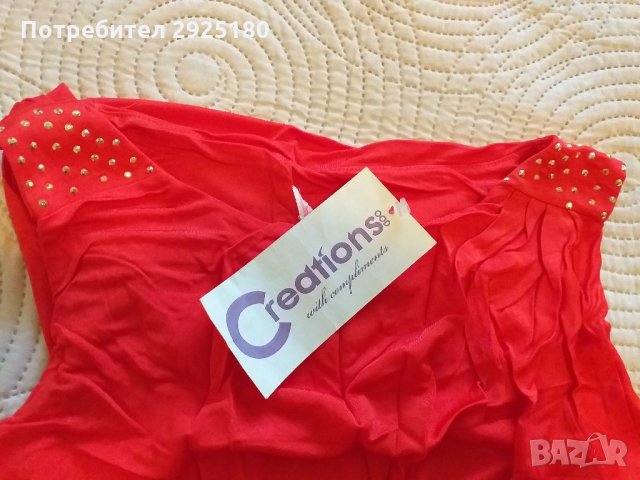 Рокля Creations с капси  XS / S, снимка 3 - Рокли - 32759132