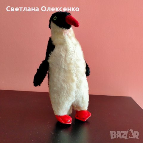 Колекционерска мека играчка Steiff penguin Пингвин, снимка 6 - Колекции - 37744183