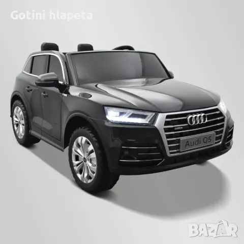  Акумулаторен Двуместна джип Audi Q5 4X4 24V батерия,MP4, снимка 16 - Електрически играчки - 50269143