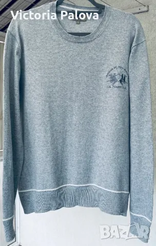 Скъпа блуза/суитчър  LA MARTINA оригинал, снимка 2 - Суичъри - 49171644