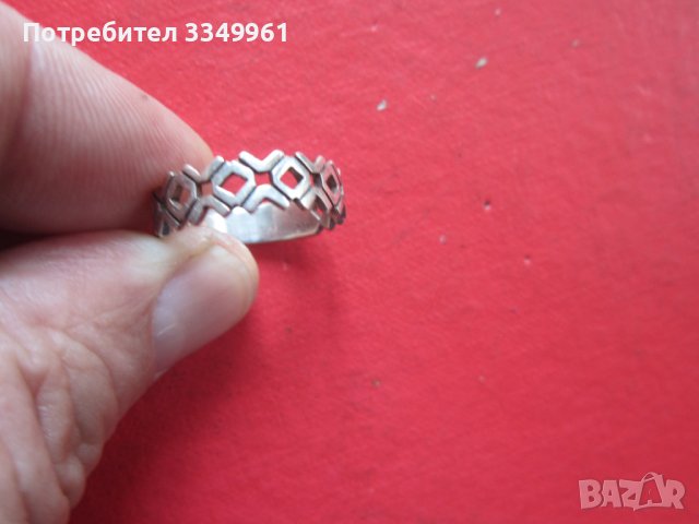 Страхотен сребърен пръстен 925 проба 3, снимка 1 - Пръстени - 36774042