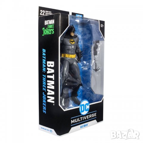 DC MULTIVERSE ACTION FIGURE BATMAN BATMAN: THREE JOKERS 18 CM, снимка 9 - Колекции - 36669039
