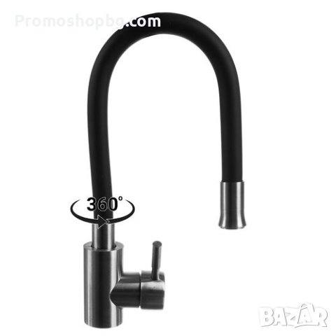 Кухненски смесител Ruhhy с Еластичен, въртящ се чучур, снимка 4 - Други - 43181329