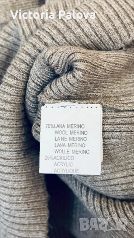 Много красива блуза ROMA ITALIA 70% lana merino, снимка 15 - Блузи с дълъг ръкав и пуловери - 51737583