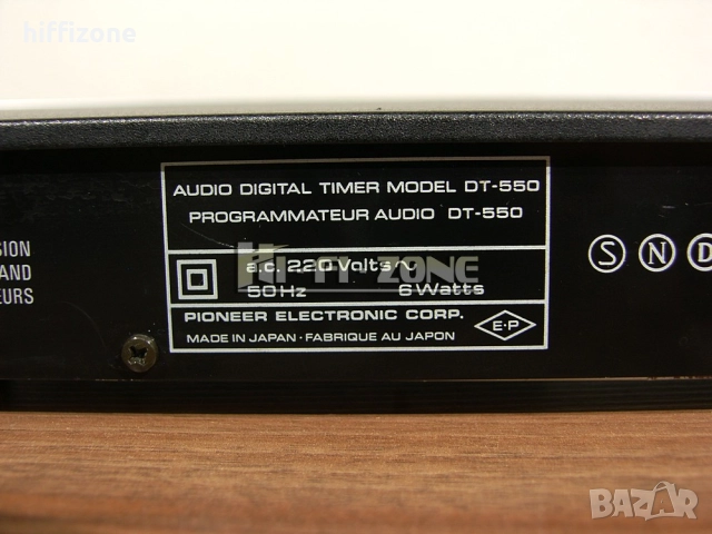  Аудио Таймер Pioneer dt-550 , снимка 8 - Други - 52987256