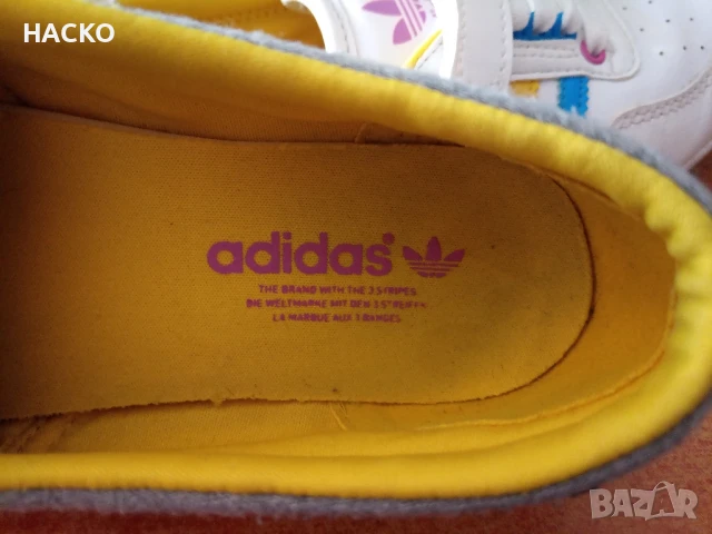 ПАНТОВКИ ADIDAS Номер 37 1/2 Стелка 23 см. 100% Оригинални Внос от Англия, снимка 6 - Маратонки - 51132026