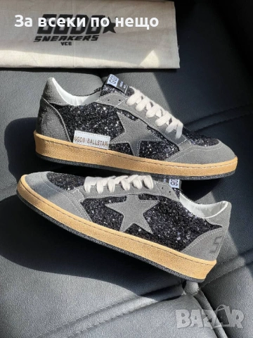 Golden Goose Дамски Тъмно Сиви Маратонки👟Дамски Спортни Обувки Код E1184