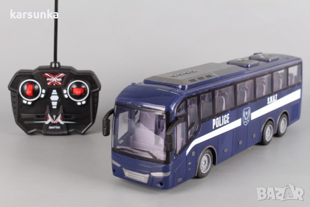 Радио управляем автобус, снимка 1 - Коли, камиони, мотори, писти - 43210270