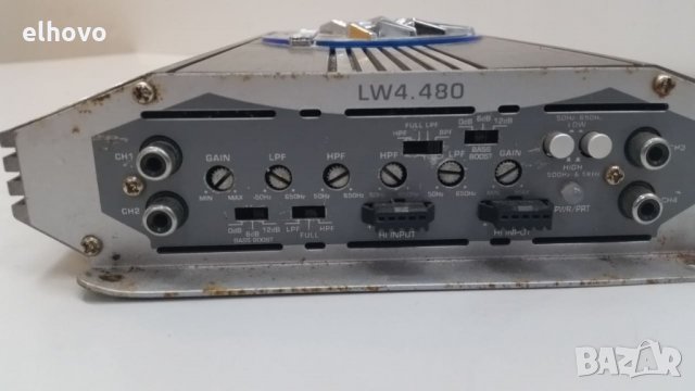 Авто усилвател Sound stream Lw4.480, снимка 8 - Ресийвъри, усилватели, смесителни пултове - 26324548