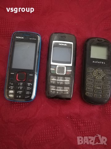Нокиа и алкател, работещи, без зарядни, снимка 1 - Nokia - 39551652