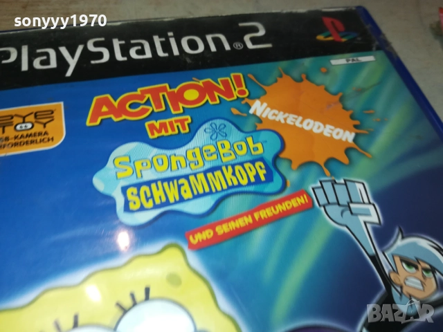 SONY PS2 GAME-SPONGEBOB 2711250853, снимка 10 - Игри за PlayStation - 52556914