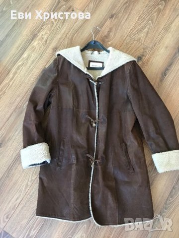 Кожено палто