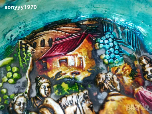 МАСИВЕН РЕЛЕФЕН ПЕПЕЛНИК 1301250650, снимка 16 - Антикварни и старинни предмети - 48658377