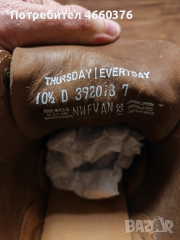 Боти Thursday boots , снимка 4 - Мъжки боти - 52551464
