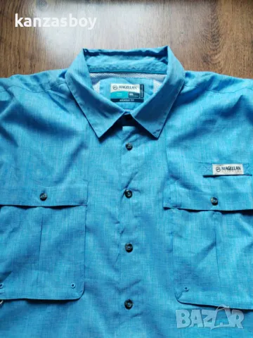 magellan outdoors fish gear - мъжка рибарска риза КАТО НОВА 2ХЛ, снимка 8 - Ризи - 49754433