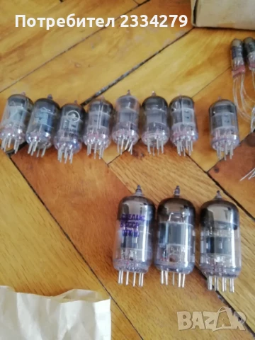 Стари неупотребявани, радио телевизионни лампи, снимка 5 - Радиокасетофони, транзистори - 50524509