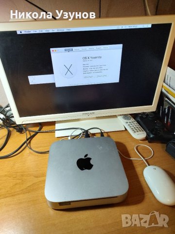 Mac Mini A1347 C2D 2.66GHz, nVidia GeForce 320m, снимка 1