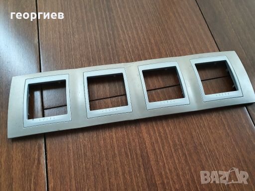 Рамка schneider unica top метална 