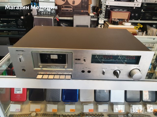Касетен дек ROTEL RD-400 В отлично техническо и визуално състояние., снимка 2 - Декове - 40437915