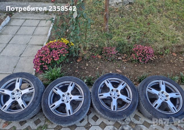 5×112-17 джанти с гумите, снимка 1 - Гуми и джанти - 43045279