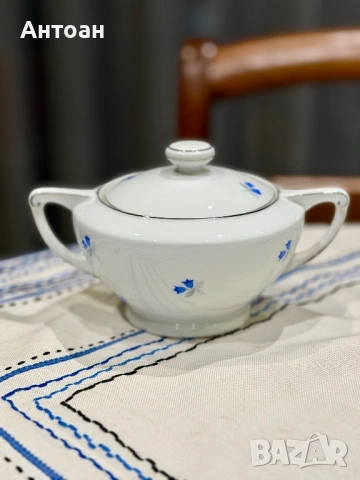 Сервиз за кафе - Чехословакия 1930 г. , снимка 3 - Антикварни и старинни предмети - 53263044