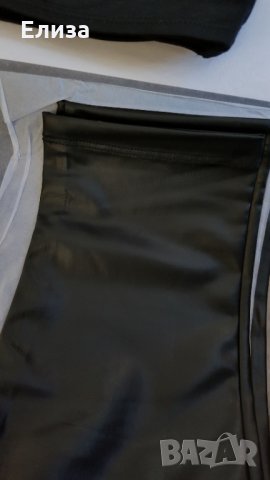 Лачен кожен клин за бременни S M L XL, снимка 6 - Клинове - 34363592