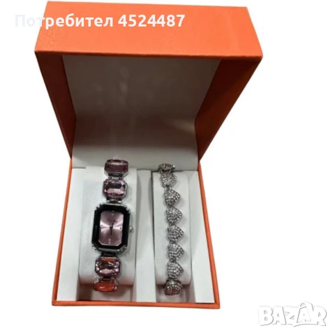 Луксозни дамски часовници с декоративни камъчета, снимка 3 - Дамски - 51319850