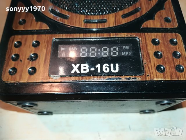 x-bass xb-16u usb radio 2207211214, снимка 4 - Радиокасетофони, транзистори - 33594314