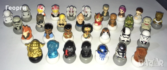 Фигурки на Star Wars Rollinz Esselunga от Италия.