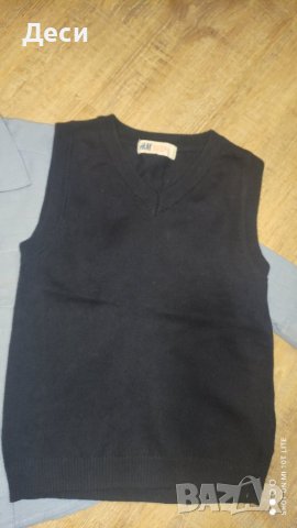 ризка и пуловерче на H&M, снимка 5 - Детски ризи - 43256807