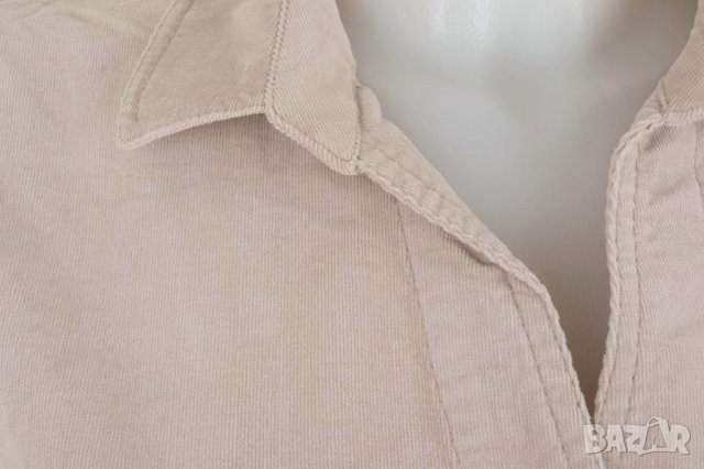 Светлобежова рокля от рипсено кадифе марка Tatuum - L, снимка 4 - Рокли - 36728686