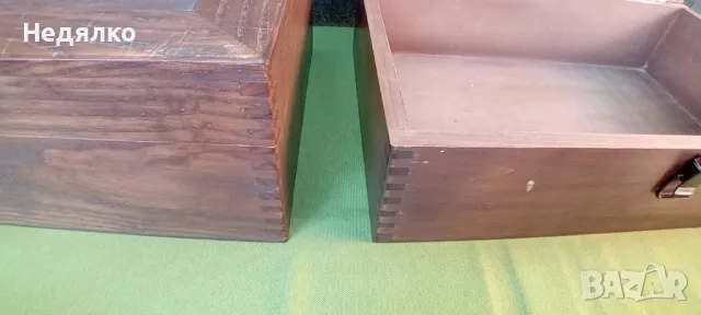 Винтидж кутии от явор,2бр,ценности,часовници,оръжия, снимка 9 - Антикварни и старинни предмети - 48043232