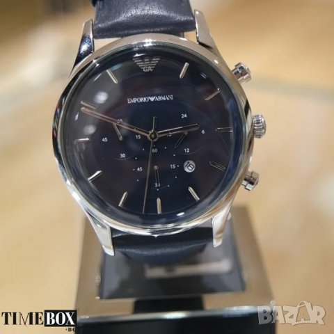 Emporio Armani AR11018 Lambda Chronograph. Нов мъжки часовник, снимка 6 - Мъжки - 38801225