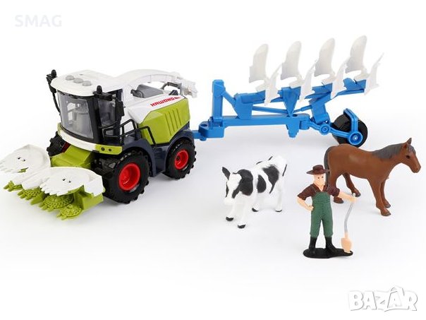 Трактор Фигура на животно Звуци и светлини, снимка 1 - Коли, камиони, мотори, писти - 43101576