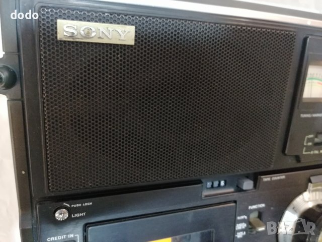 радио касетофон винтидж Сони, снимка 7 - Радиокасетофони, транзистори - 43891606