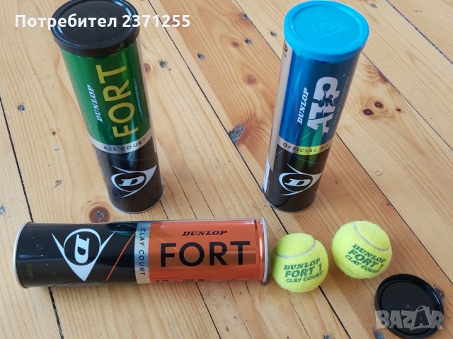 Топки за тенис Dunlop, Slazenger, Wilson, Tretorn и Yonex, снимка 12 - Тенис - 29564199
