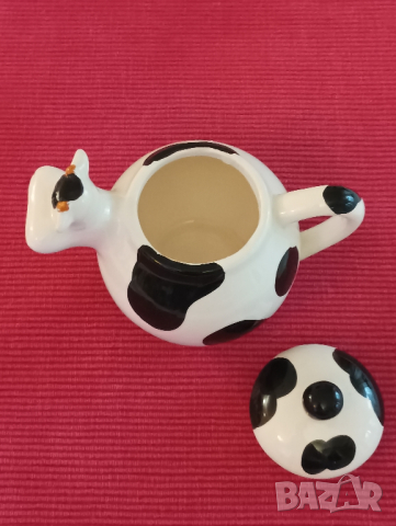 Керамична каничка за мляко,Крава. , снимка 6 - Антикварни и старинни предмети - 44876470