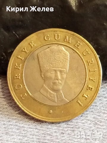 Две монети 5 лири 2024г. Турция / 2 долара 2005г. Мексико за КОЛЕКЦИЯ ДЕКОРАЦИЯ 28460, снимка 4 - Нумизматика и бонистика - 52388671