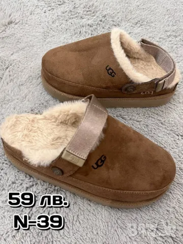 чехли с пух UGG , снимка 1 - Чехли - 48733139