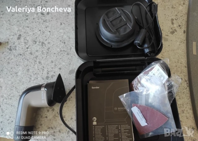 Акумулаторна мулти-шлайфовачна машина BOSCH, снимка 7 - Друга електроника - 50831739