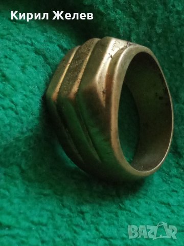 Пръстен стар бронзов 3499, снимка 2 - Колекции - 33371070