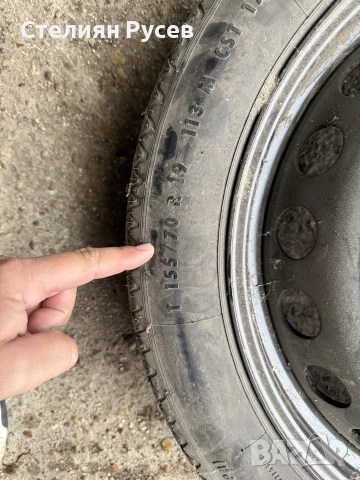 1 патерица / резервна джанта за mercedes w221 S class 5 x 112 / 19 цола  / Оригинален номер 22140002, снимка 3 - Гуми и джанти - 52377199