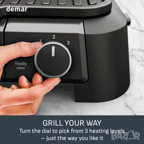 Tefal SuperGrill 3в1 XL, Вътрешен грил, незалепващи плочи, GC520DG1, снимка 6 - Скари - 51680803