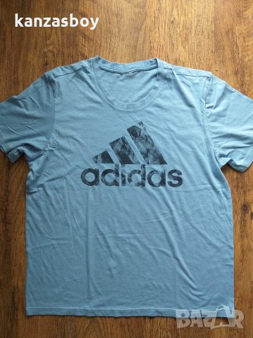 adidas Essentials Linear Tee М - страхотна мъжка тениска, снимка 3 - Тениски - 32276905