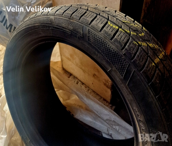2 броя зимни гуми ROADHOG RGAS02XL 205/55/17 отлично запазени втора употреба DOT 1821, снимка 2 - Гуми и джанти - 52486112