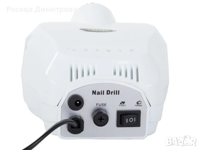 ПРОМОЦИЯ на НОВА ПРОФЕСИОНАЛНА електрическа пила за маникюр и педикюр 65W, 35 000 оборота, снимка 4 - Педикюр и маникюр - 46597214