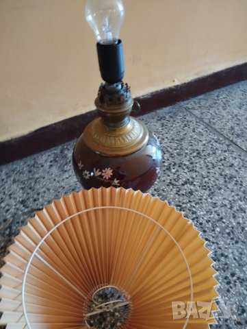 Барокова настолна лампа, снимка 5 - Настолни лампи - 43898382